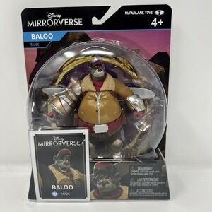 Mcfarlane Toys Mirrorverse Action Figure Baloo Tank‎ The Jungle Book Sealed NIB